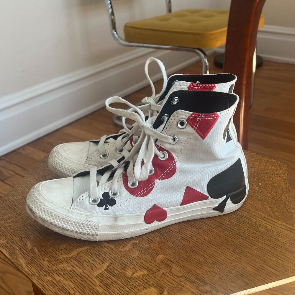 Converse Chuck Taylor All Star Queen of Hearts High Top Size 5M 7W 37.5EU